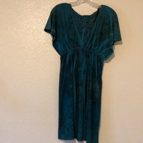 Size small city triangles multi colored dress made in USA - Picture 1 of 11